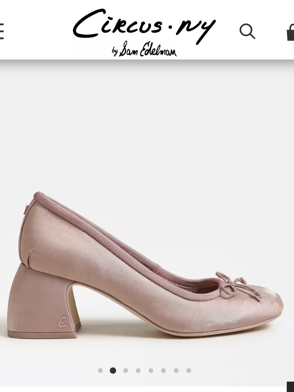 Della Wrap Up Block Heel Ballet Circus NY by Sam Edelman - Picture 3 of 13